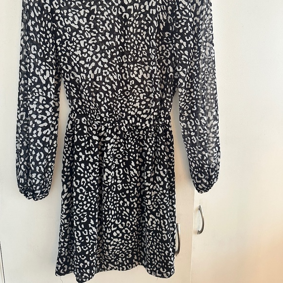 Kookai - Chiffon Dress Leopard Print - Picture 1 of 3